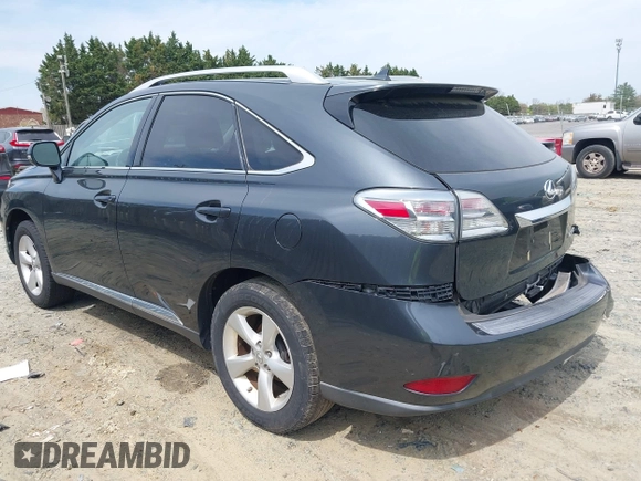 2011 Lexus RX 350 with VIN 2T2BK1BA1BC091928, listed as a IAAI auction lot 42021315 with 132,503 mi miles and . Bid and sale history available at DreamBid. Image 3.