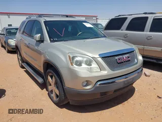 2011 GMC Acadia SLT2 with VIN 1GKKRSED3BJ273098, listed as a IAAI auction lot 42218778 with 166,315 mi miles and . Bid and sale history available at DreamBid. Image 1.