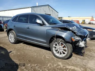 2017 Audi Q5 with VIN WA1V2AFP2HA007428, listed as a Copart auction lot 45793335 with 100,239 mi miles and Salvage title. Bid and sale history available at DreamBid. Image 4.