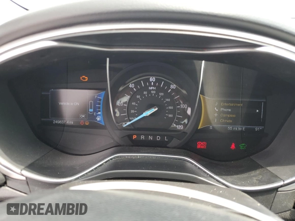 2016 Ford Fusion SE Hybrid с VIN 3FA6P0LU8GR227215, выставлен на аукционе Copart как лот 62669895 с пробегом 249 837 миль миль и Списание • Salvage title. История ставок и продаж доступна на DreamBid. Изображение 9.