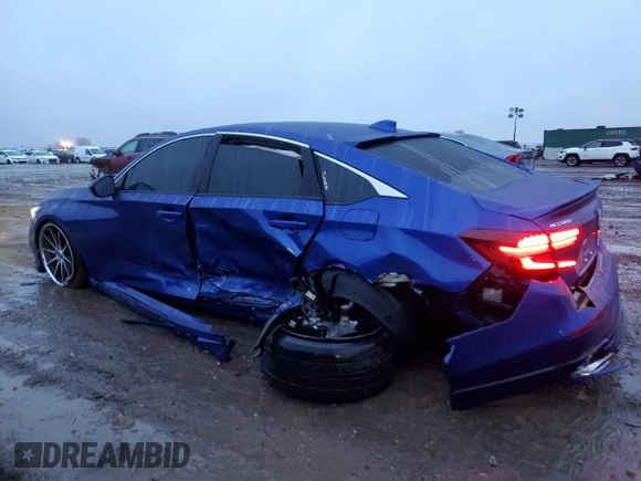 2019 Honda Accord Sport with VIN 1HGCV2E32KA024859, listed as a Copart auction lot 86628144 with 32,928 mi miles and Salvage title. Bid and sale history available at DreamBid. Image 2.