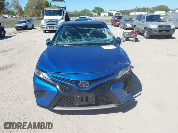 2019 Toyota Camry XSE with VIN 4T1B61HK3KU286288, listed as a IAAI auction lot 41728036 with 46,921 mi miles. Bid and sale history available at carsss.com. Image 12.