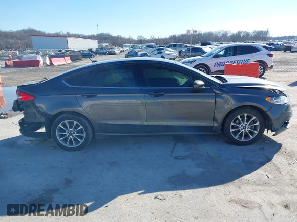2017 Ford Fusion SE with VIN 3FA6P0H79HR398835, listed as a IAAI auction lot 41583142 with 162,707 mi miles. Bid and sale history available at carsss.com. Image 13.