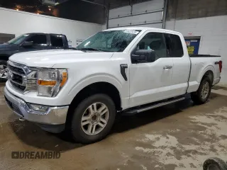 2021 Ford F-150 XL with VIN 1FTFX1E87MKE07107, listed as a Copart auction lot 59633425 with 73,519 mi miles and Salvage title. Bid and sale history available at DreamBid. Image 1.