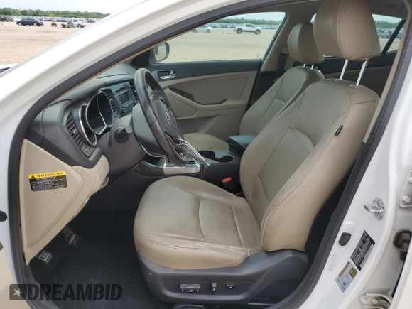 2013 Kia Optima EX with VIN 5XXGN4A79DG130785, listed as a Copart auction lot 54903295 with 125,107 mi miles and Clean title. Bid and sale history available at DreamBid. Image 7.