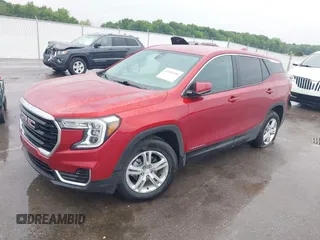 2023 GMC Terrain SLE z VIN 3GKALMEG7PL217846, wystawiony jako IAAI lot #42303391 z przebiegiem 14 149 mil mil oraz . Historia ofert i sprzedaży dostępna na DreamBid. Obrazek 18.