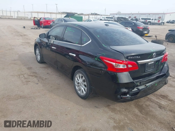 2018 Nissan Sentra S with VIN 3N1AB7AP3JY313380, listed as a IAAI auction lot 41961903 with 73,453 mi miles and . Bid and sale history available at DreamBid. Image 3.