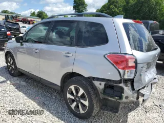 2017 Subaru Forester with VIN JF2SJABC4HH588650, listed as a Copart auction lot 61175905 with 52,057 mi miles and Salvage title. Bid and sale history available at DreamBid. Image 2.