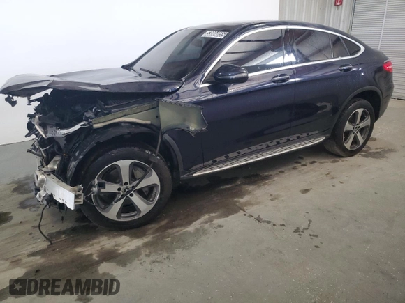 2019 Mercedes-Benz GLC 300 with VIN WDC0J4KBXKF600277, listed as a Copart auction lot 53804055 with 99,999 mi miles and Clean Title. Bid and sale history available at DreamBid. Image 1.