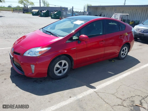 2015 Toyota Prius Four with VIN JTDKN3DU2F1903357, listed as a IAAI auction lot 41962194 with 74,523 mi miles. Bid and sale history available at carsss.com. Image 17.