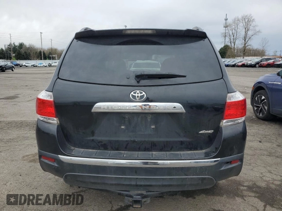 2012 Toyota Highlander Limited with VIN 5TDDK3EH7CS171468, listed as a Copart auction lot 49178075 with 234,682 mi miles and Salvage Title. Bid and sale history available at carsss.com. Image 6.