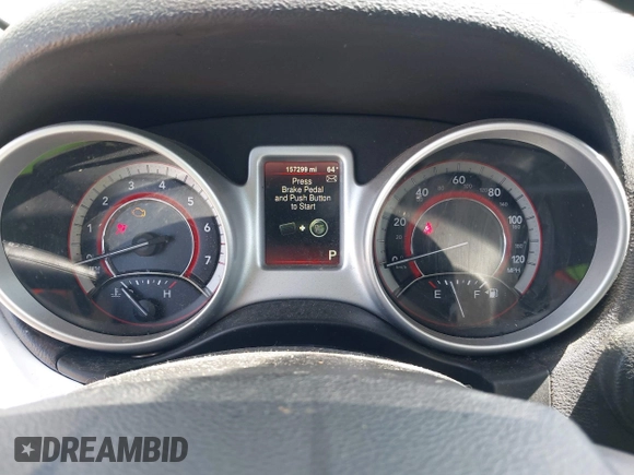 2016 Dodge Journey SE with VIN 3C4PDCAB1GT230387, listed as a IAAI auction lot 42106842 with 157,299 mi miles. Bid and sale history available at carsss.com. Image 7.