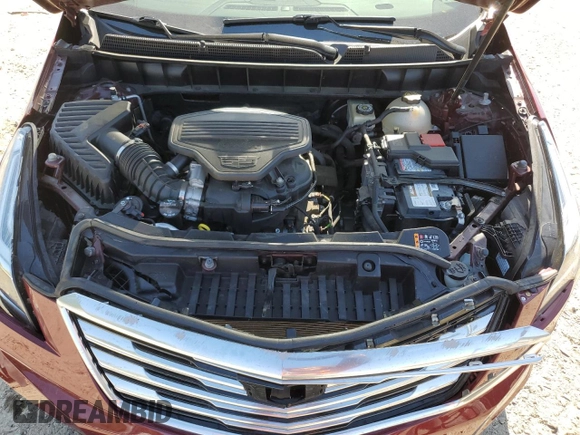 2017 Cadillac XT5 Premium Luxury FWD with VIN 1GYKNCRS4HZ118585, listed as a Copart auction lot 53738845 with 50,638 mi miles and Salvage Title. Bid and sale history available at DreamBid. Image 12.