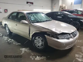 2001 Toyota Camry CE with VIN 4T1BG22KX1U772025, listed as a Copart auction lot 49718065 with 56,236 mi miles and Salvage Title. Bid and sale history available at carsss.com. Image 4.