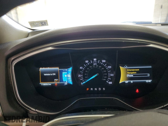 2017 Ford Fusion SE with VIN 3FA6P0HD0HR240647, listed as a Copart auction lot 50839715 with 118,609 mi miles and Salvage title. Bid and sale history available at DreamBid. Image 9.