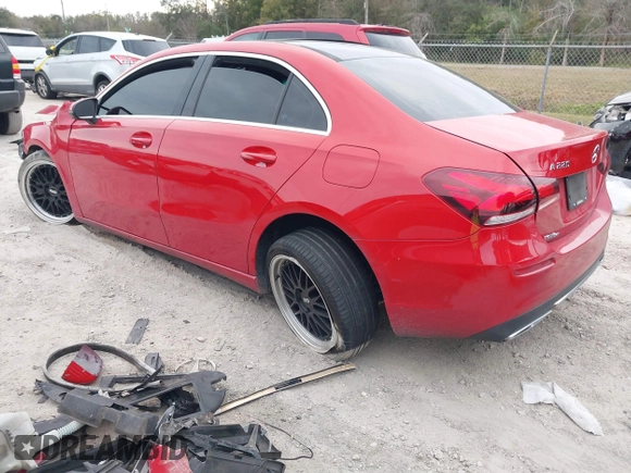 2019 Mercedes-Benz A 220 with VIN WDD3G4EB4KW016198, listed as a IAAI auction lot 41334708 with Not Provided miles and . Bid and sale history available at DreamBid. Image 3.