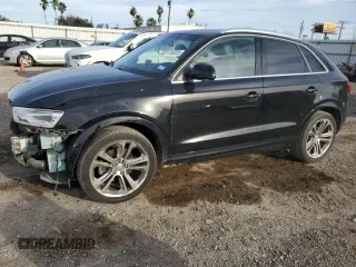 2017 Audi Q3 Premium Plus z VIN WA1HCCFS9HR010273, wystawiony jako Copart lot #43172225 z przebiegiem 64 338 mil mil oraz Szkoda całkowita • Salvage title. Historia ofert i sprzedaży dostępna na DreamBid. Obrazek 1.