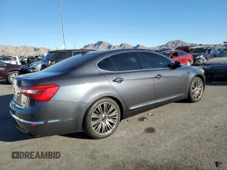 2015 Kia Cadenza Premium with VIN KNALN4D7XF5192579, listed as a Copart auction lot 82381104 with 77,500 mi miles and Salvage Title. Bid and sale history available at carsss.com. Image 3.