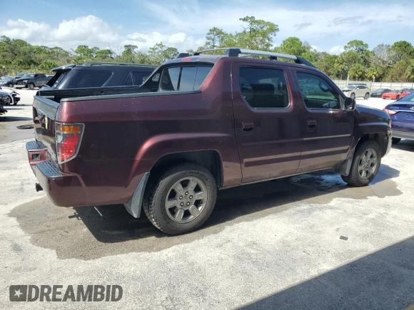 2008 Honda Ridgeline RTX with VIN 2HJYK16348H504882, listed as a Copart auction lot 75592294 with 97,740 mi miles and Salvage Title. Bid and sale history available at carsss.com. Image 3.