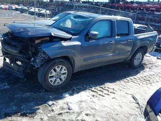 2023 Nissan Frontier SV with VIN 1N6ED1EJ1PN650757, listed as a IAAI auction lot 41408442 with 33,295 mi miles. Bid and sale history available at carsss.com. Image 2.