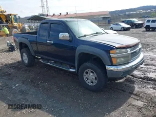 2007 Chevrolet Colorado Work Truck with VIN 1GCDT199X78153223, listed as a IAAI auction lot 41981133 with 155,520 mi miles. Bid and sale history available at carsss.com. Image 1.