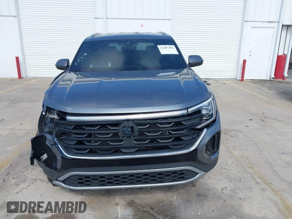 2024 Volkswagen Atlas SE with VIN 1V2DE2CA9RC250981, listed as a IAAI auction lot 41487466 with 10,021 mi miles and . Bid and sale history available at DreamBid. Image 12.