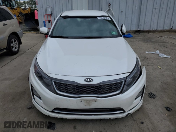 2016 Kia Optima Hybrid with VIN KNAGM4AD9G5092926, listed as a Copart auction lot 58572524 with 66,595 mi miles and Salvage Title. Bid and sale history available at carsss.com. Image 5.