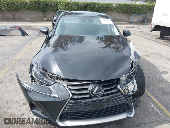 2020 Lexus IS with VIN JTHAA1D26L5108194, listed as a IAAI auction lot 41478384 with 64,910 mi miles. Bid and sale history available at carsss.com. Image 13.