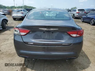 2015 Chrysler 200 S with VIN 1C3CCCBB8FN759936, listed as a Copart auction lot 62585775 with 116,487 mi miles and Clean title. Bid and sale history available at DreamBid. Image 6.