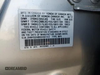 2013 Acura MDX Advance with VIN 2HNYD2H89DH501512, listed as a Copart auction lot 87411424 with 96,494 mi miles and Salvage Title. Bid and sale history available at DreamBid. Image 14.