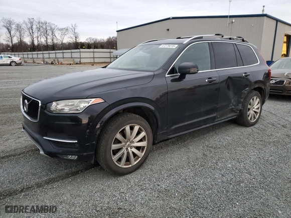 2016 Volvo XC90 T6 Momentum with VIN YV4A22PK8G1026655, listed as a Copart auction lot 47279415 with 179,476 mi miles and Salvage Title. Bid and sale history available at carsss.com. Image 1.