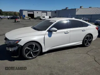 2019 Honda Accord Sport with VIN 1HGCV1F31KA022139, listed as a Copart auction lot 61460265 with 151,030 mi miles and Salvage title. Bid and sale history available at DreamBid. Image 1.
