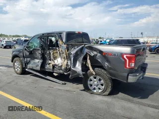 2016 Ford F-150 XLT with VIN 1FTFW1EFXGKF69299, listed as a Copart auction lot 60369425 with 125,205 mi miles and Salvage title. Bid and sale history available at DreamBid. Image 2.