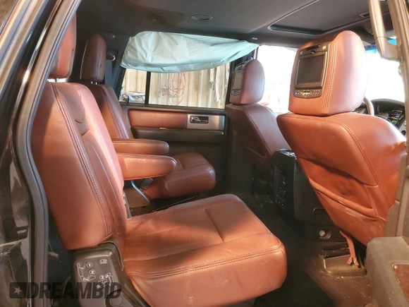 2014 Ford Expedition Max XLT z VIN 1FMJK1H56EEF65587, wystawiony jako Copart lot #51513085 z przebiegiem 150 472 mil mil oraz Szkoda całkowita • Salvage title. Historia ofert i sprzedaży dostępna na DreamBid. Obrazek 11.