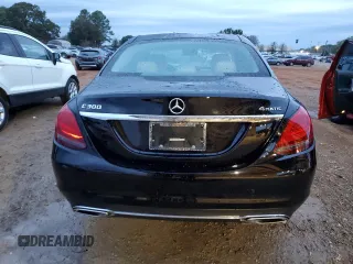 2021 Mercedes-Benz C 300 with VIN W1KWF8EB7MR642434, listed as a Copart auction lot 80704604 with 67,064 mi miles and Salvage Title. Bid and sale history available at carsss.com. Image 6.