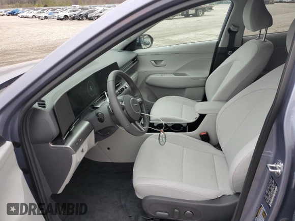 2024 Hyundai Kona SEL with VIN KM8HC3A66RU006224, listed as a Copart auction lot 44139005 with 7,209 mi miles and Salvage Title. Bid and sale history available at DreamBid. Image 7.