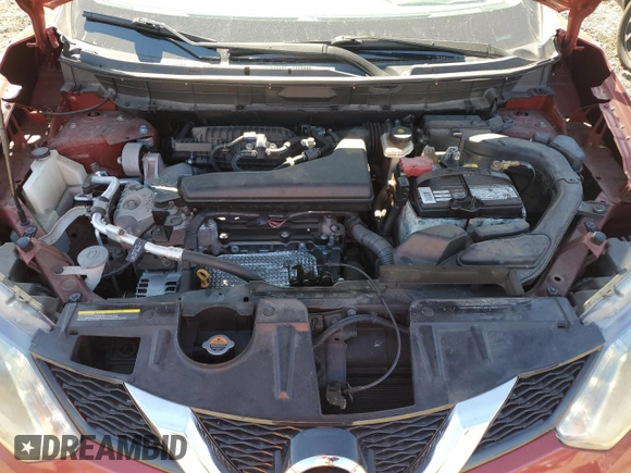 2016 Nissan Rogue SL with VIN 5N1AT2MV3GC890348, listed as a Copart auction lot 50826125 with 53,867 mi miles and Salvage Title. Bid and sale history available at DreamBid. Image 14.