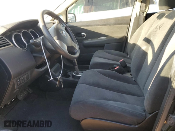 2010 Nissan Versa 1.8 SL with VIN 3N1BC1CPXAL446940, listed as a Copart auction lot 77525263 with 109,140 mi miles and Salvage Title. Bid and sale history available at carsss.com. Image 7.