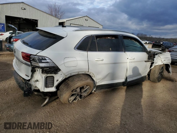 2020 Volkswagen Atlas SEL with VIN 1V2MC2CA2LC232531, listed as a Copart auction lot 80002804 with 73,810 mi miles and Salvage title. Bid and sale history available at DreamBid. Image 3.