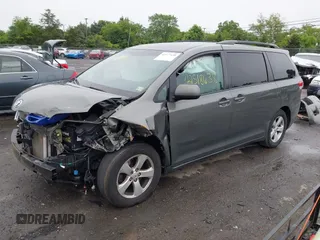 2012 Toyota Sienna LE AAS with VIN 5TDKK3DC9CS176135, listed as a IAAI auction lot 42518638 with 171,716 mi miles and . Bid and sale history available at DreamBid. Image 2.