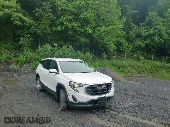 2019 GMC Terrain SLE with VIN 3GKALTEV6KL163800, listed as a Copart auction lot 60887855 with 71,360 mi miles and Salvage title. Bid and sale history available at DreamBid. Image 15.