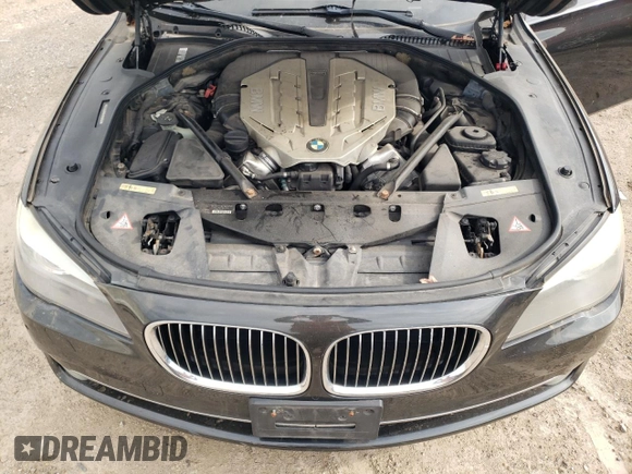 2010 BMW 7 Series 750Li xDrive with VIN WBAKC8C50ACY68311, listed as a Copart auction lot 78288754 with 121,907 mi miles and Clean Title. Bid and sale history available at DreamBid. Image 11.
