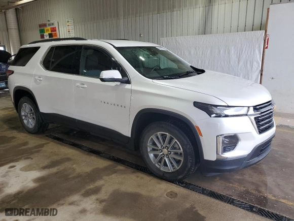2023 Chevrolet Traverse LT Cloth with VIN 1GNEVGKW1PJ100248, listed as a Copart auction lot 49430455 with 34,116 mi miles and Salvage Title. Bid and sale history available at carsss.com. Image 4.