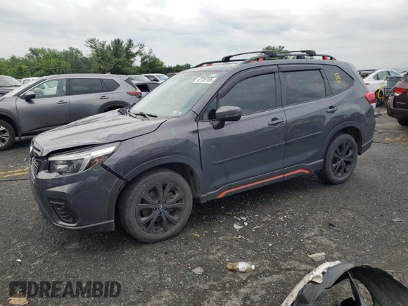 2021 Subaru Forester Special Sports с VIN JF2SKARC5MH512139, выставлен на аукционе Copart как лот 62736185 с пробегом 45 225 миль миль и Списание • Salvage title. История ставок и продаж доступна на DreamBid. Изображение 1.