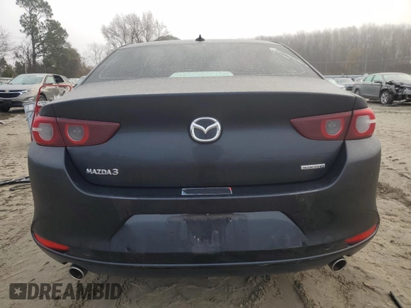 2020 Mazda 3 Premium with VIN 3MZBPAEMXLM124362, listed as a Copart auction lot 85376094 with 48,222 mi miles and Salvage title. Bid and sale history available at DreamBid. Image 6.