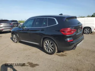 2018 BMW X3 xDrive30i with VIN 5UXTR9C55JLD65984, listed as a Copart auction lot 54907385 with 102,282 mi miles and Salvage Title. Bid and sale history available at DreamBid. Image 2.
