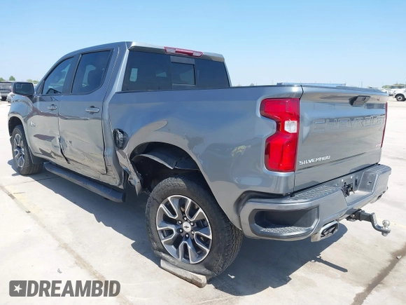 2021 Chevrolet Silverado 1500 RST with VIN 3GCUYEED4MG350199, listed as a IAAI auction lot 41861013 with 26,696 mi miles. Bid and sale history available at carsss.com. Image 3.