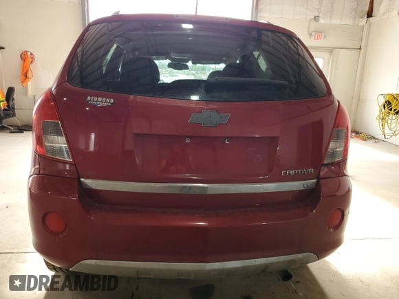 2014 Chevrolet Captiva Sport LT with VIN 3GNAL3EKXES559392, listed as a Copart auction lot 46232545 with 146,217 mi miles and Salvage Title. Bid and sale history available at DreamBid. Image 6.