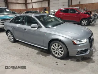 2015 Audi A4 Premium with VIN WAUBFAFL4FN013471, listed as a IAAI auction lot 41954916 with 81,819 mi miles. Bid and sale history available at carsss.com. Image 1.