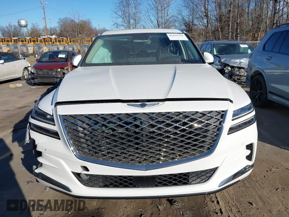 2023 Genesis GV80 with VIN KMUHCESC2PU144051, listed as a IAAI auction lot 41459754 with 14,978 mi miles and . Bid and sale history available at DreamBid. Image 13.